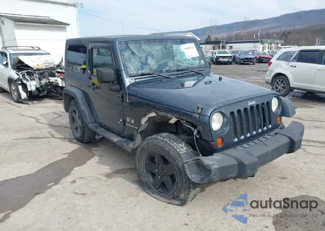 2008 Jeep Wrangler X z USA, uszkodzony, nr VIN 1J4FA24108L594731